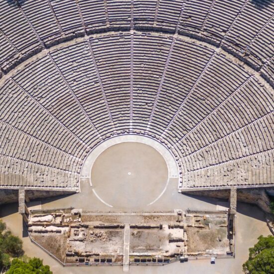 Ancient theater Epidaurus or Epidavros