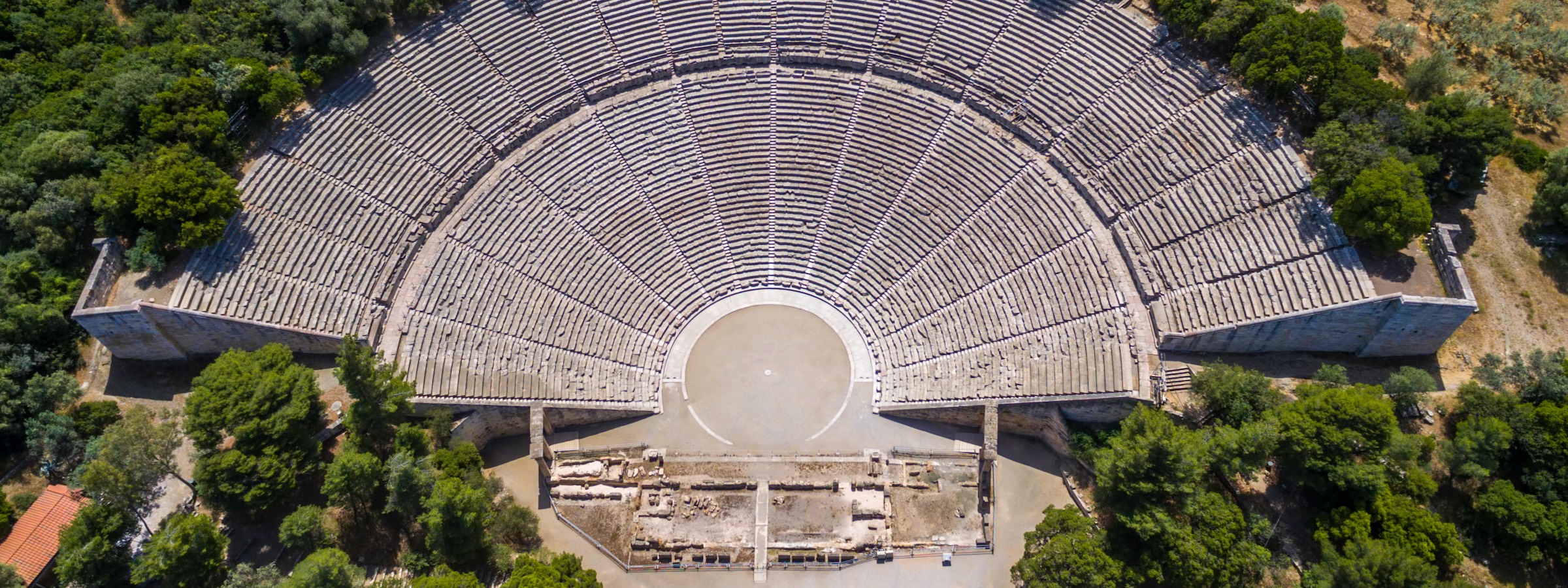 Ancient theater Epidaurus or Epidavros