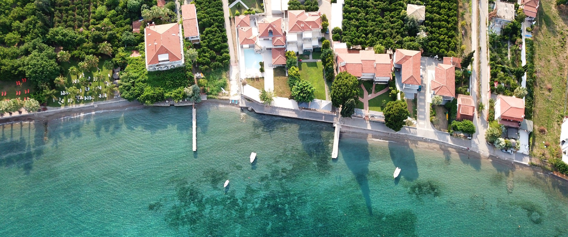 vegitated seaside village of Old Epidavros