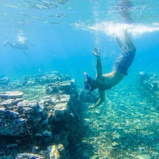 Diving in the waters of Ancient Epidaurus